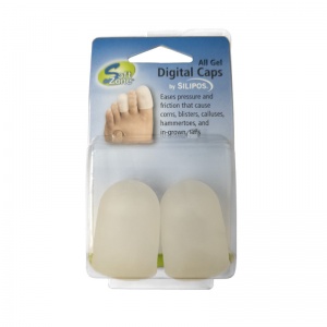 Silipos Full Gel Toe Caps (2 Pack)